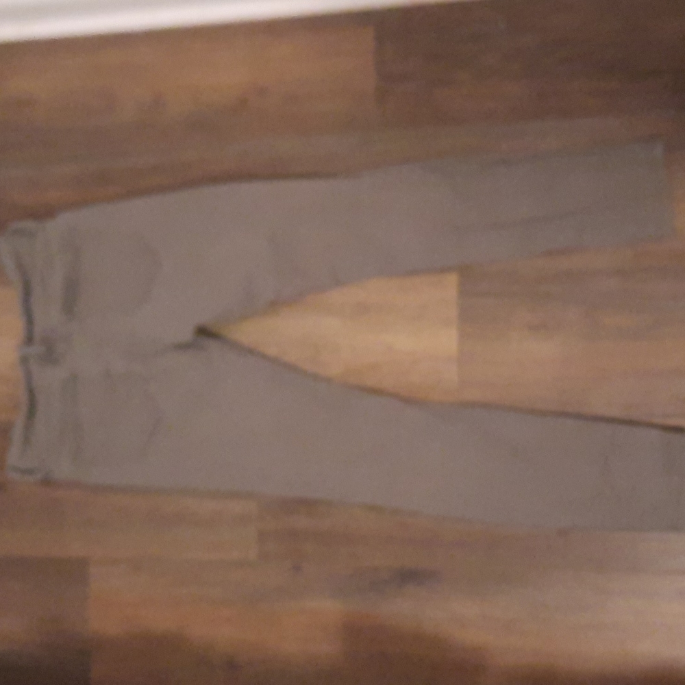 Green Ripped Jeans - Picture 2 of 3